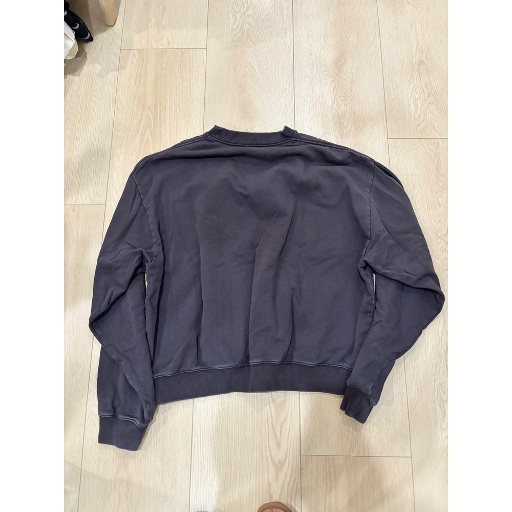 Vintage Detroit UDM Sweatshirt Distressed Navy Blue Crewneck Mens Graphic - Picture 6 of 8